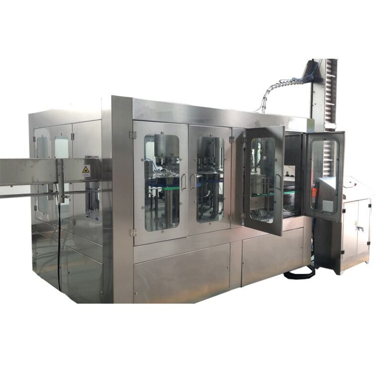 3-in-1 rinsing, filling and capping machine for PET bottled water