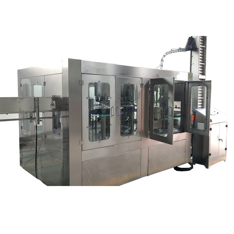 3-in-1 rinsing, filling and capping machine for PET bottled water